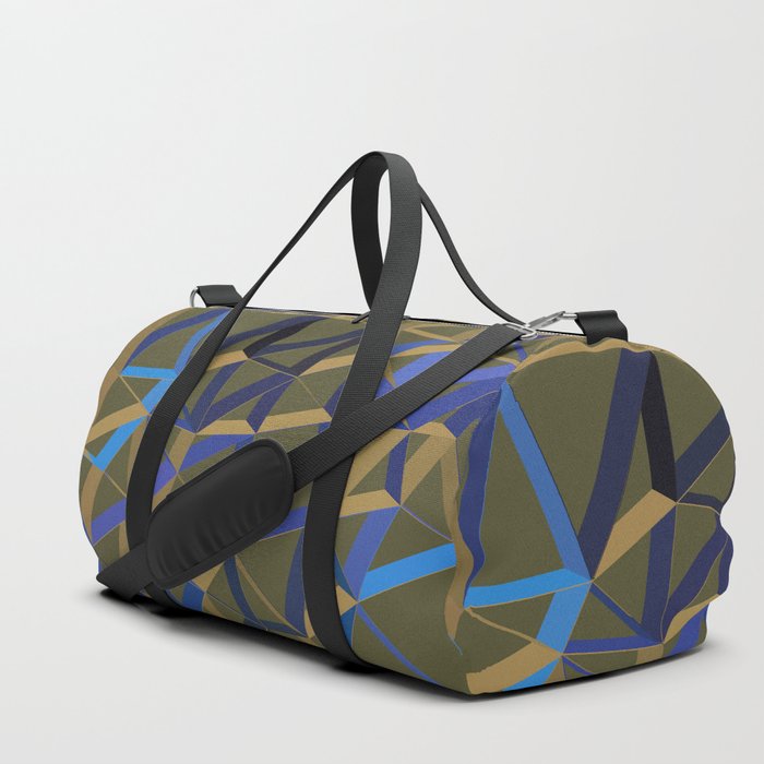 3D Futuristic GEO Lines X 1 Duffle Bag