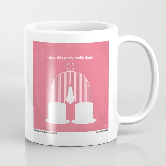 No241 My Dumb & Dumber minimal movie poster Mug