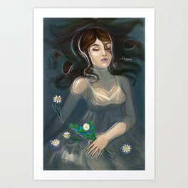 rosemary is for remembrance Art Print