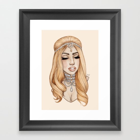 ARTPOP Princess IV Framed Art Print