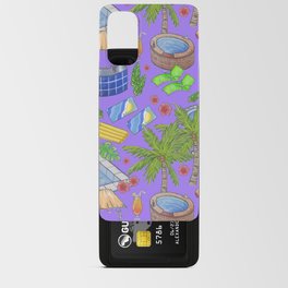 Pool Paradise - Purple Android Card Case