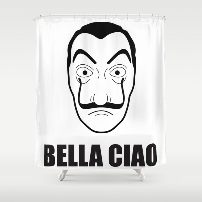 La Casa De Papel Money Heist Shower Curtain By Koiosdesign Society6