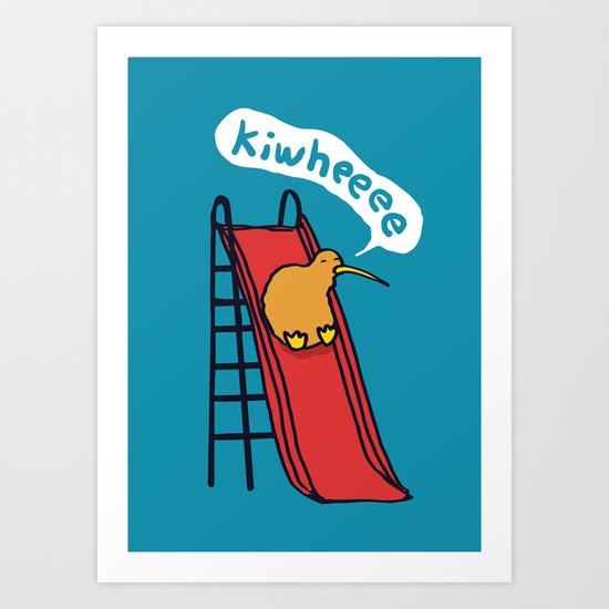 Kiwi Art Print