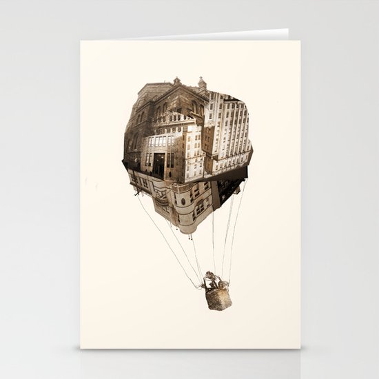 Up In the Air Stationery Cards