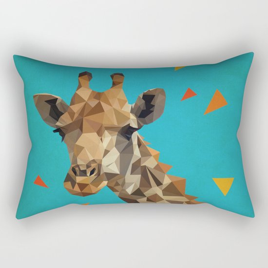 giraffe Rectangular Pillow