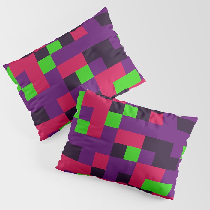 Pixel Kingdom Pillow Sham