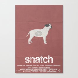 "Snatch" Minimal Poster Canvas Print