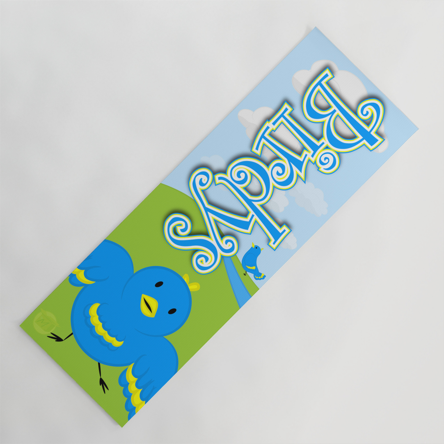 Download Birdy S Yoga Mat By Mockup Society6
