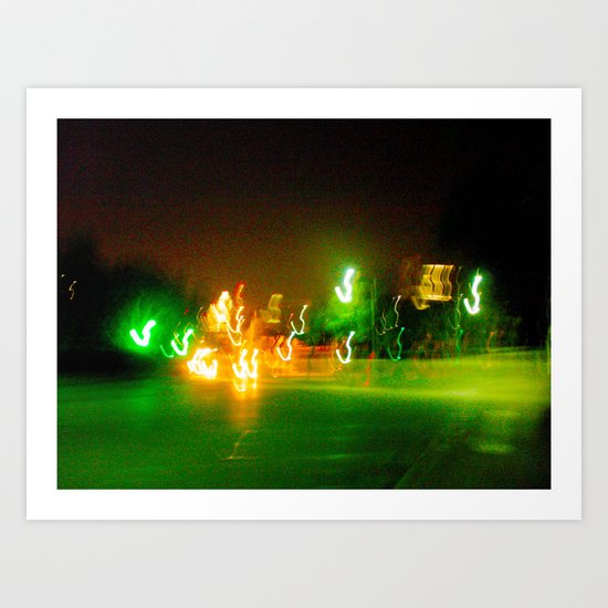 Austin Lights Art Print