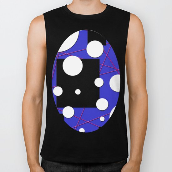 Geo Shape Play Biker Tank