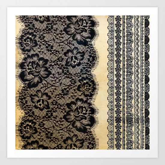 Old Lace Art Print