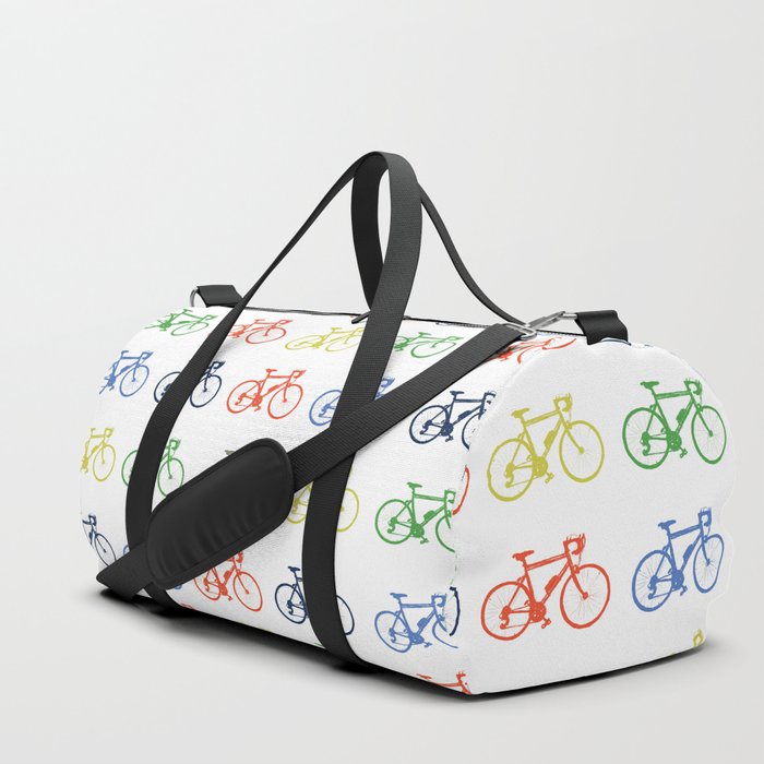 Bicycles multicoloured Duffle Bag