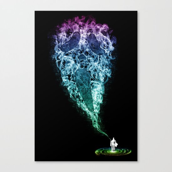 Death (Color) Canvas Print