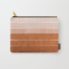 Sunset - rust, terracotta, clay, desert, sunshine, boho, ombre, paint, sunset colors,  Carry-All Pouch