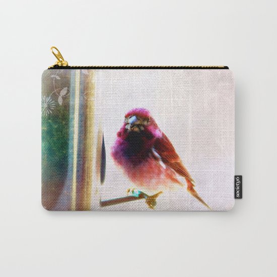 Purple Finch Carry-All Pouch