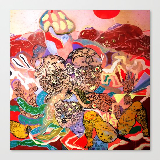 CAPSLOCK Canvas Print