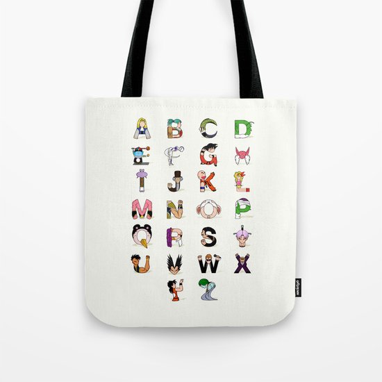 DB Alphabet Tote Bag
