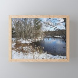 A Winter Day Framed Mini Art Print