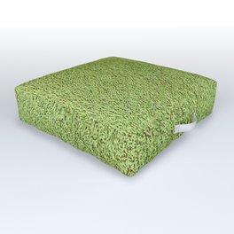 Phlegm Green Shag Pile Carpet Outdoor Floor Cushion