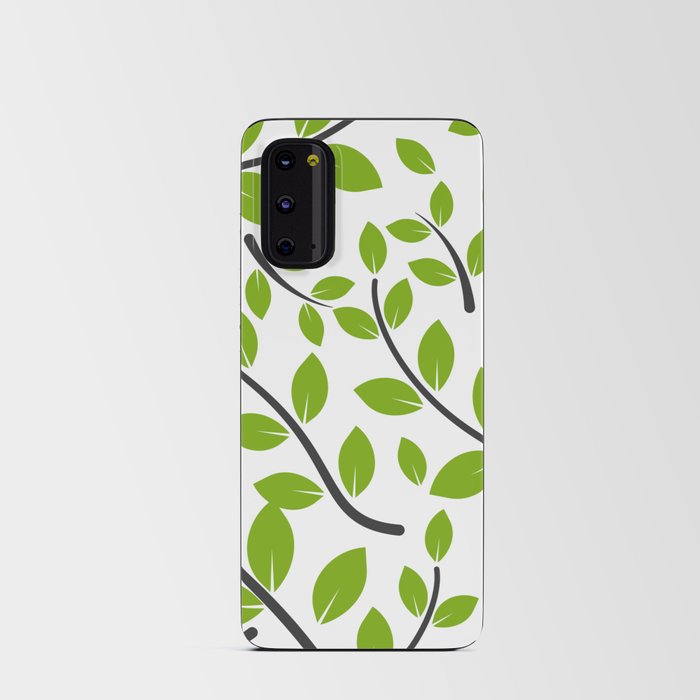 Green Leaves Pattern! Android Card Case