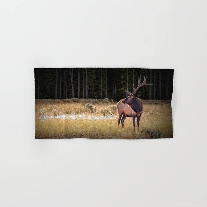 Yellowstone National Park Elk Hand & Bath Towel