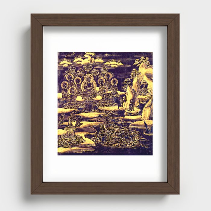 Devadatta of the Lotus Sutra Recessed Framed Print