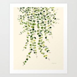 Eucalyptus Branches 2 Art Print