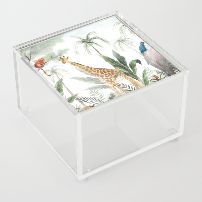 Clarice's Jungle Acrylic Box