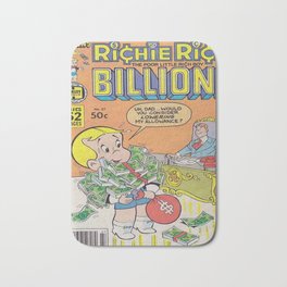 RICHIE RICH Bath Mat | Digital, Rich, Graphicdesign, Richierice 
