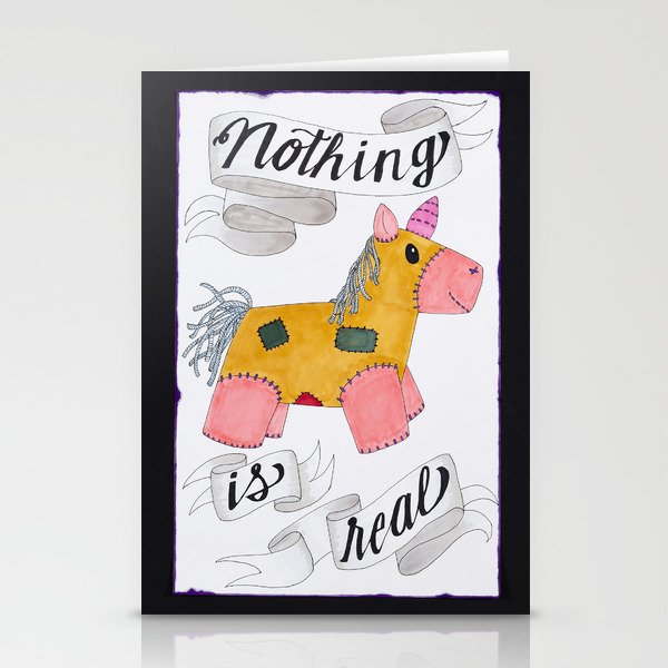 Nothing is Real Stationery Cards