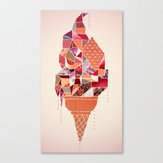 Ice-cream Canvas Print