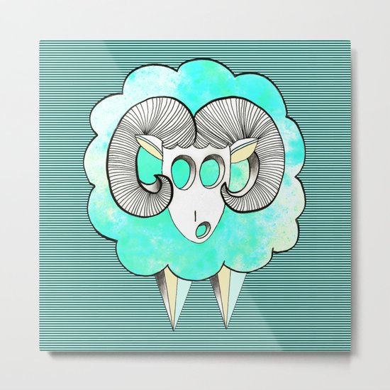 Am's ram Metal Print