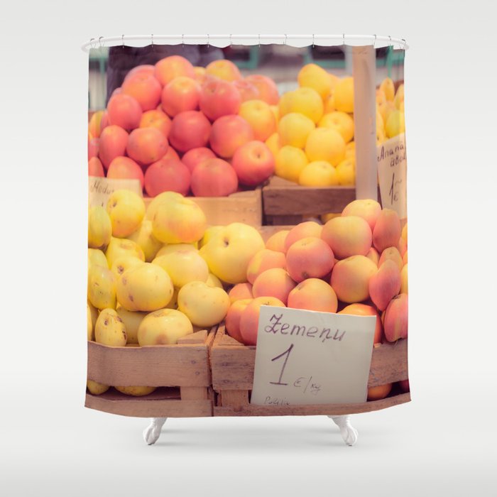 Apples Shower Curtain