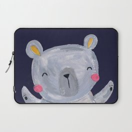 Painted bear large character Laptop Sleeve