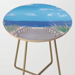 Beach Boardwalk Side Table