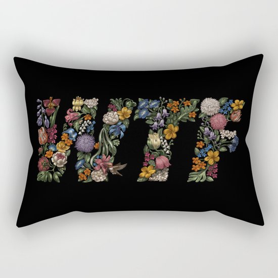 Water the Flowers Rectangular Pillow