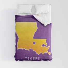 Louisiana State Tigers Comforter