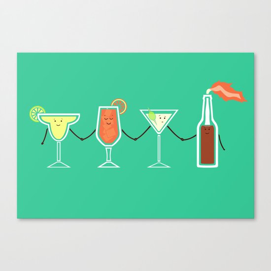 Cocktails! Canvas Print