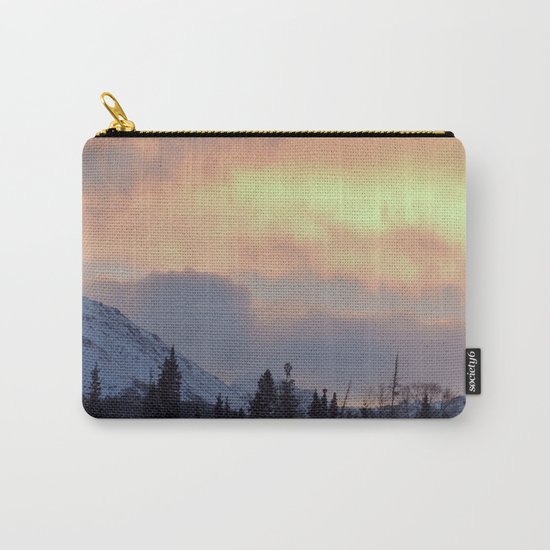 Serenity Rose Mt Sunrise Carry-All Pouch
