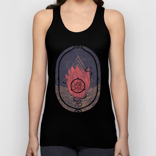 Pulsatilla Patens Unisex Tank Top