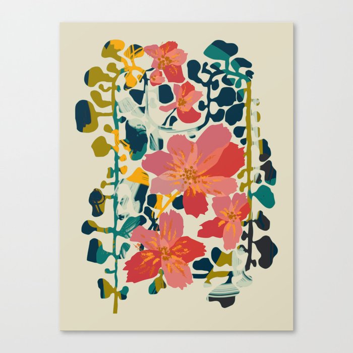 colorful orchid Canvas Print