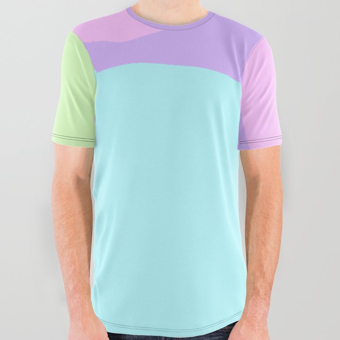 color All Over Graphic Tee