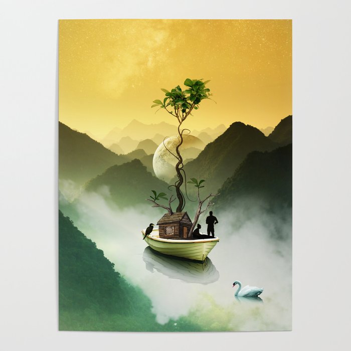 Boat Journey Poster