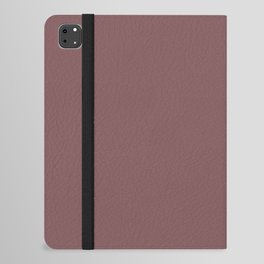 ROSE BROWN solid color  iPad Folio Case