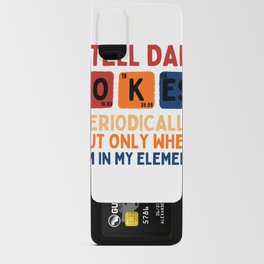 I tall dad jokes, Father's day  Android Card Case