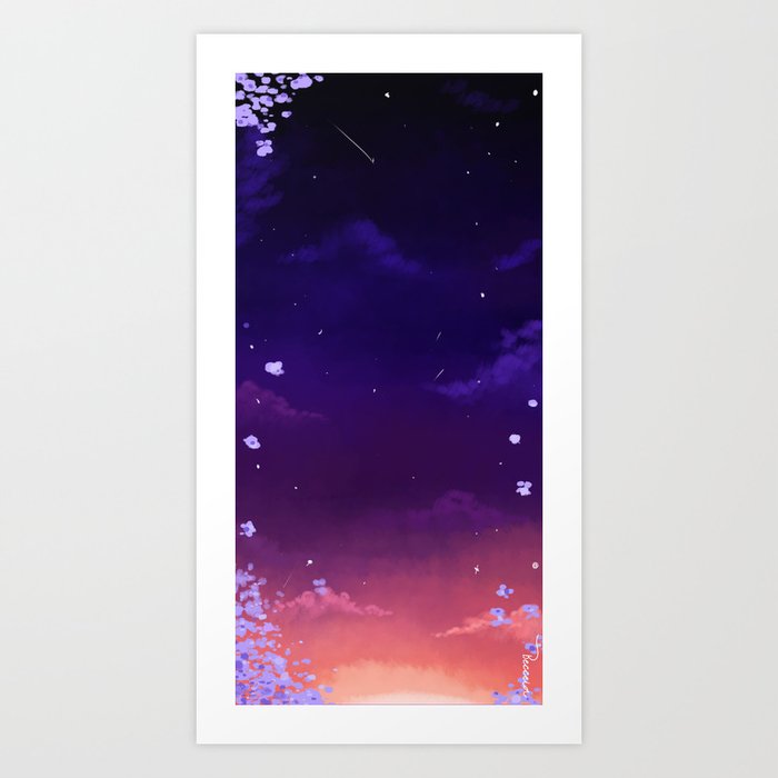 Evening Art Print