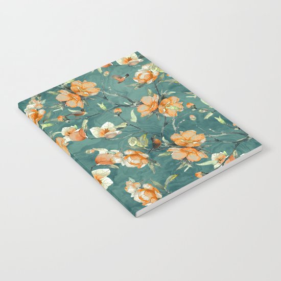 Flowers & Birds Notebook