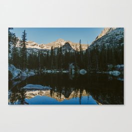 Sunrise Mirror Lake Canvas Print
