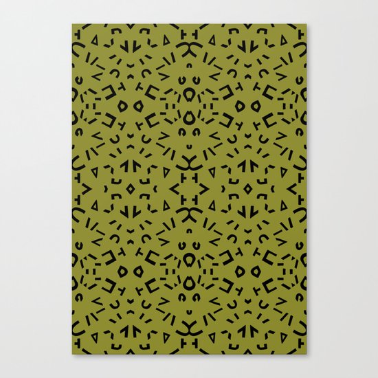 Alphabet Canvas Print
