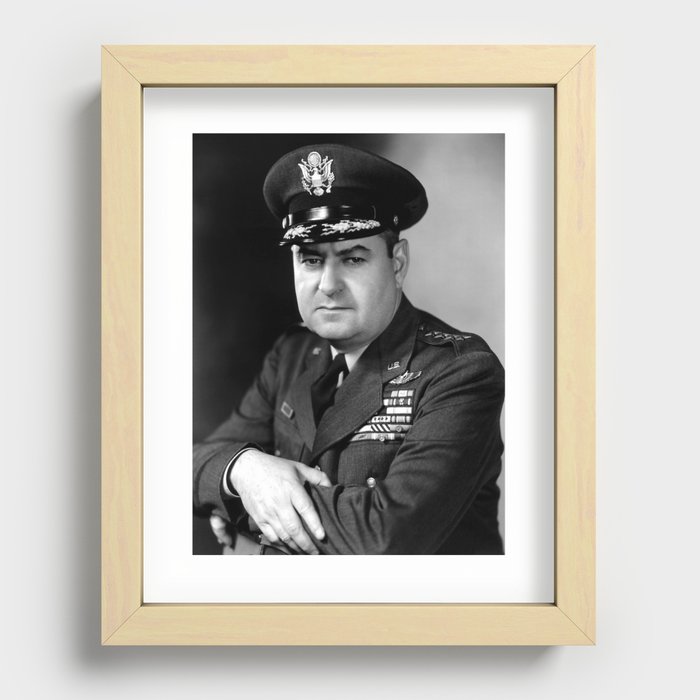 General Curtis LeMay Photo Recessed Framed Print